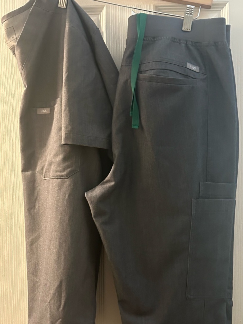 FIGS Heather Grey Leon Top and Axim Pants